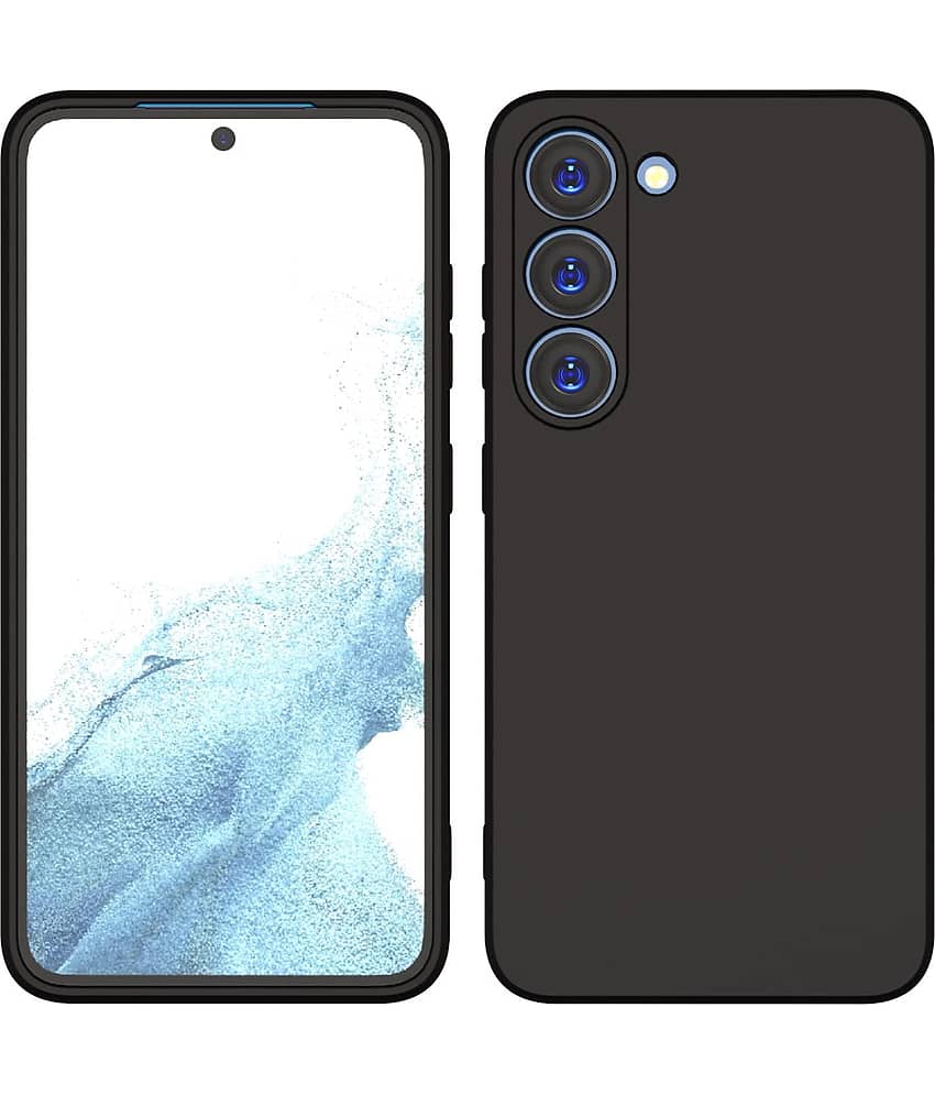 Spectacular Ace Plain Cases Compatible For Silicon Samsung Galaxy S23 ( Pack of 1 )