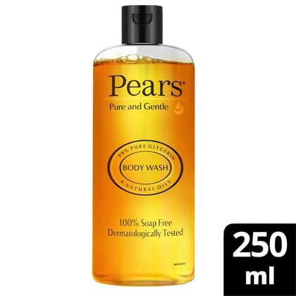 Pears Pure & Gentle Shower Gel - With 98% Pure Glycerine, 100% Soap Free & No Parabens, 250 Ml (Free Loofah) Pears Pure & Gentle Shower Gel - With 98% Pure Glycerine, 100% Soap Free & No Parabens, 250 Ml (Free Loofah)