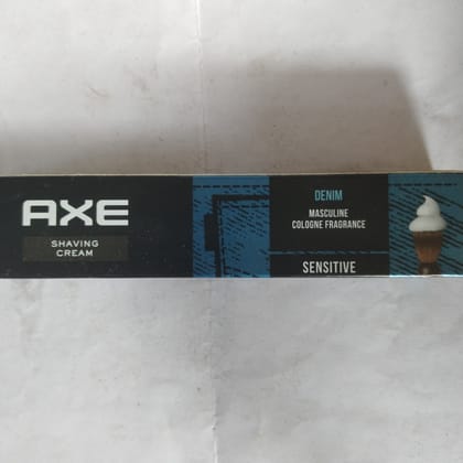 Axe Shaving Cream Denim Masculine Cologne fragrance 