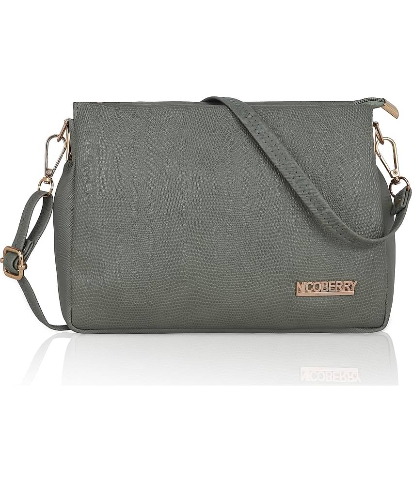 Nicoberry Sling Bag PU Set of 1 ( Green )