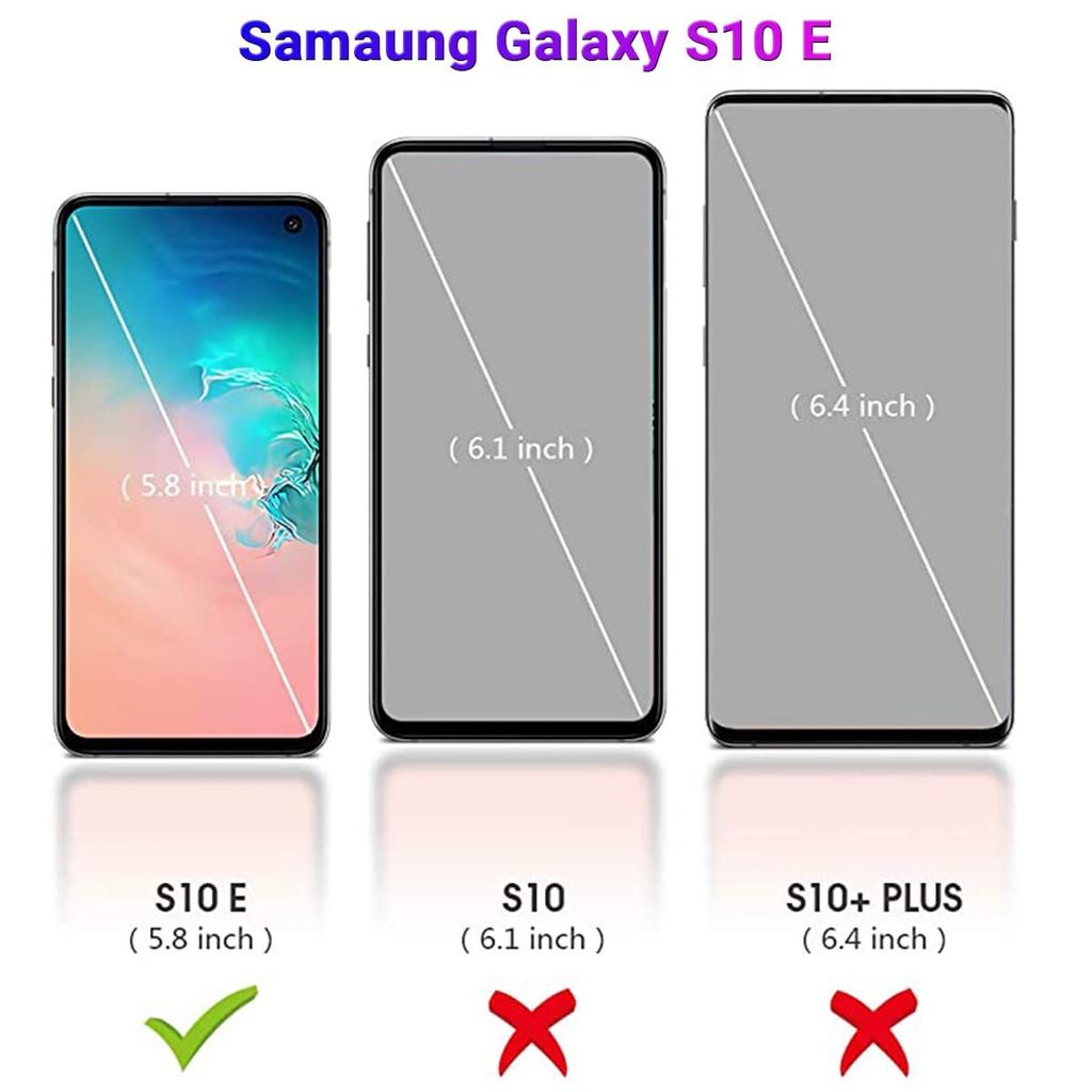 LIRAMARK Liquid Silicone Soft Back Cover Case for Samsung Galaxy S10e
