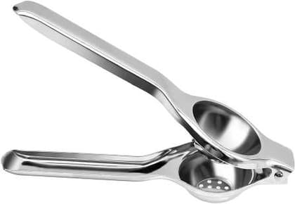 Keval Stainless Steel Lemon Squeezer Citrus Juicer Hand Press Heavy Duty Manual Squeeze Juice Extractor Dishwasher Safe Modern Kitchen Tool for Nimbu Shikanji