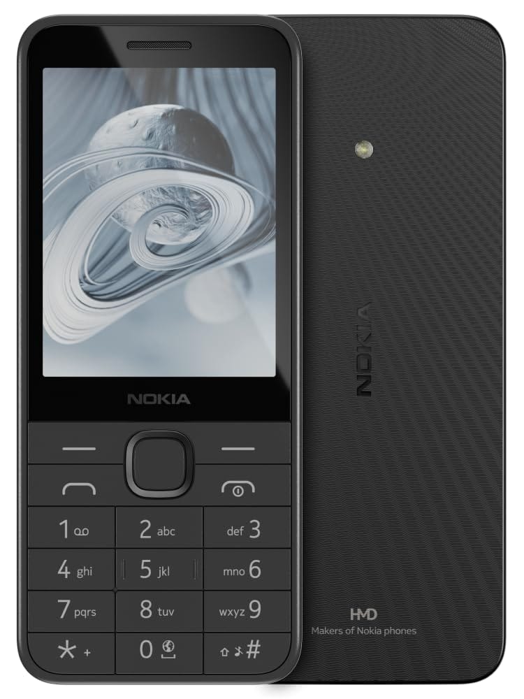 Nokia 220 4G | All-New 4G Keypad Phone with Dual SIM, Built-in UPI App, Wireless FM Radio, MP3 Player, Bluetooth & USB Type C | Black Nokia 220 4G | All-New 4G Keypad Phone with Dual SIM, Built-in UPI App, Wireless FM Radio, MP3 Player, Bluetooth & USB T