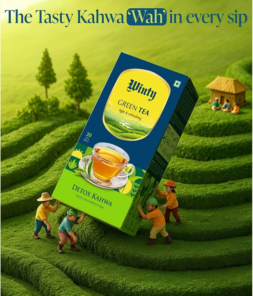 WINTY 100 gm Slimming Green Tea ( Bags )