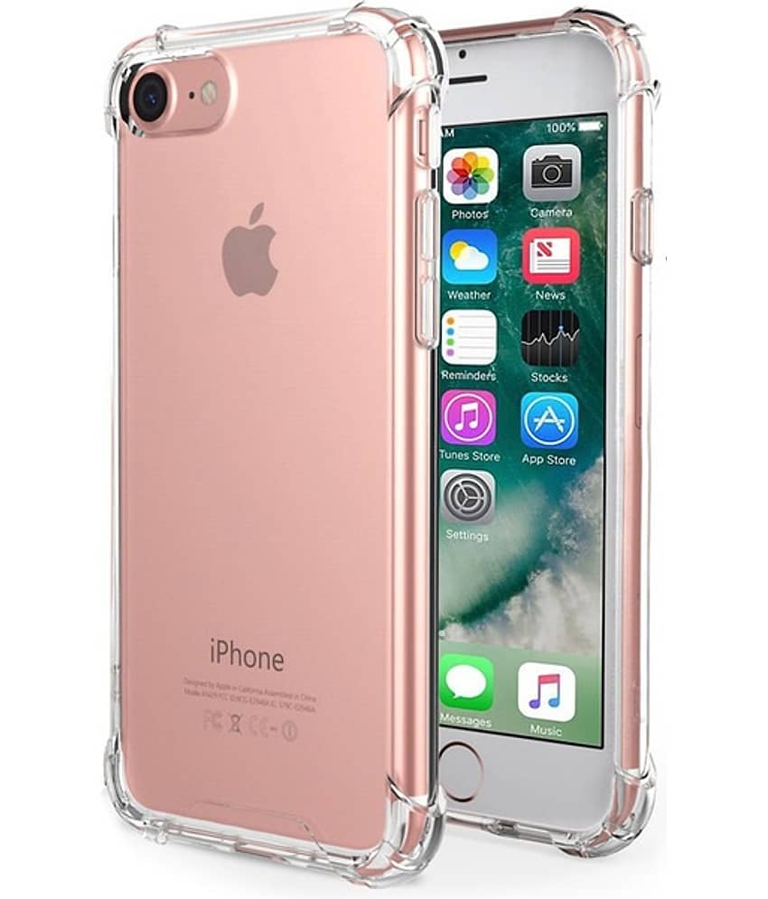 Apple iPhone 7 Plain Cases BEING STYLISH - Transparent