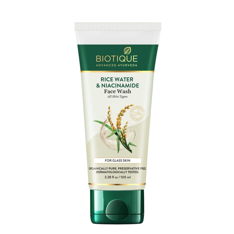 Biotique RIce  Water & Niacinamide Gel Face Wash 100ml