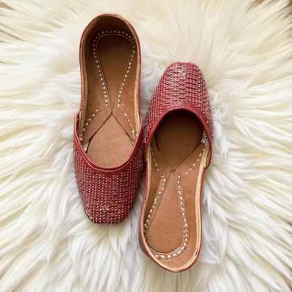Pure Leather Punjabi Traditional Tilla jutti 