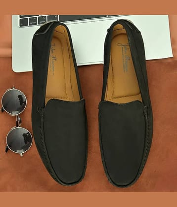John Karsun Black Loafers