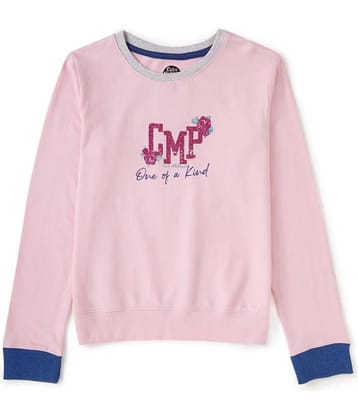 Cub Mcpaws Single Girls 100% Cotton Sweatshirt ( Pink )