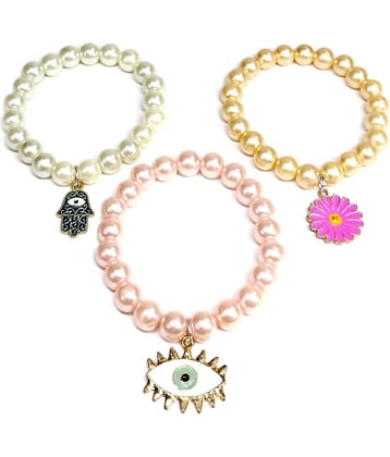 DAIVYA WELLNESS - Multicolor Bracelet ( Pack of 3 )