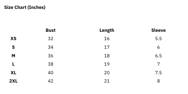 Size Guide