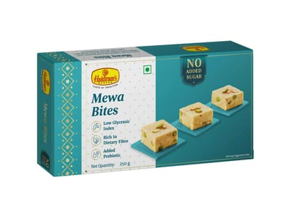 Haldiram's Mewa Bites (No Added Sugar) Sugar Free - 250 Gm - Pack of 2