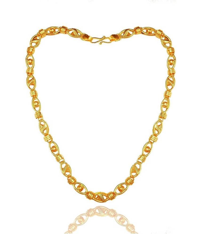 shankhraj mall Gold Plated Chain ( Set of 1 )