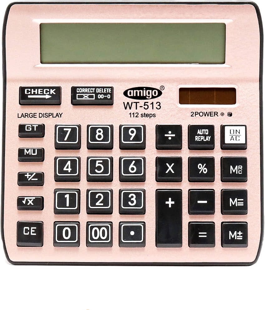 Amigo 12 Digits Basic Calculator