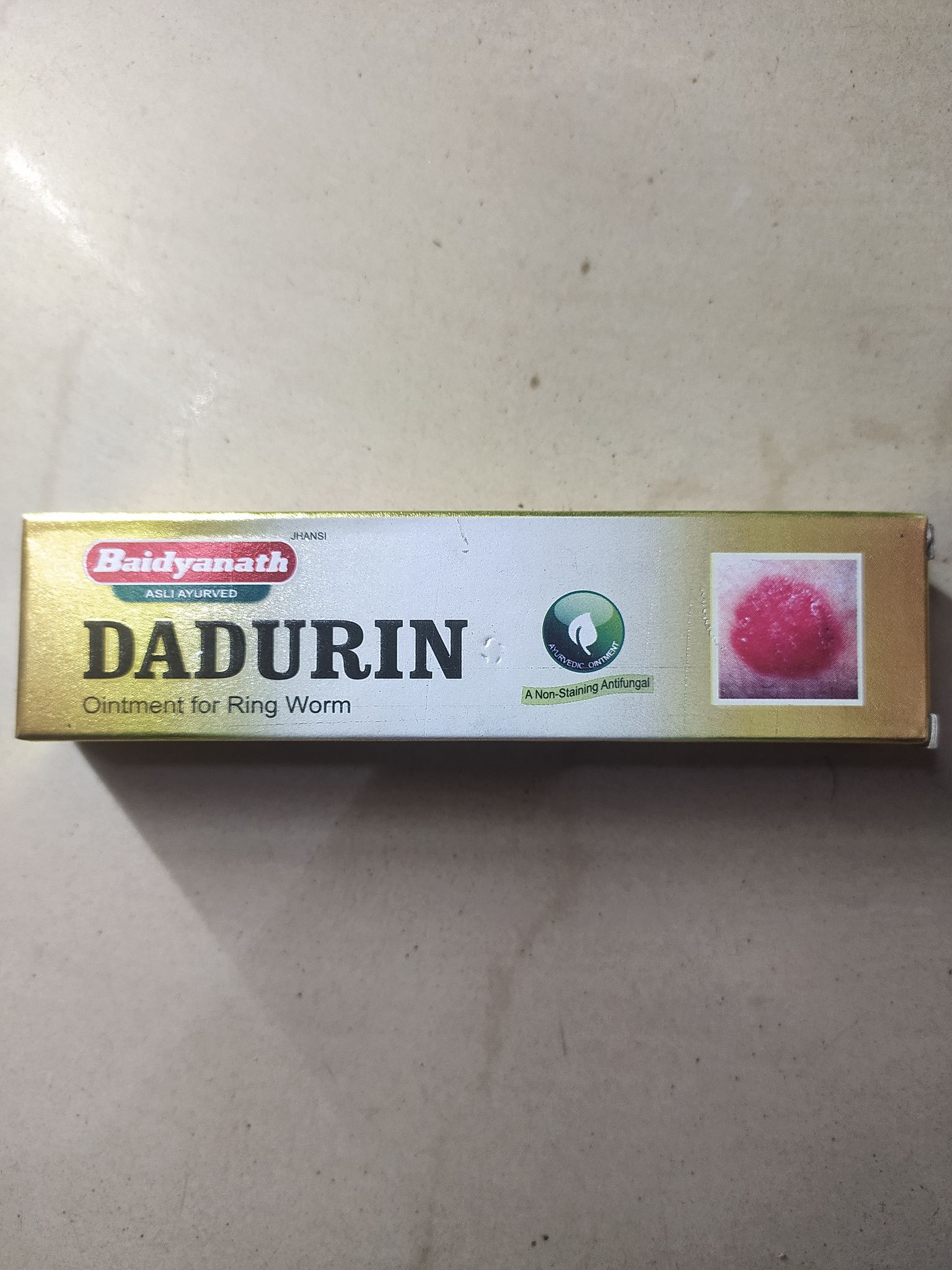Baidyanath Dadurin Ointment for ring worm Non-sting antifungal 