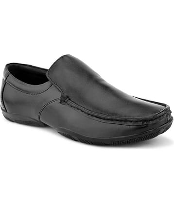 Fashion Victim Black Men's Slip On Formal Shoes