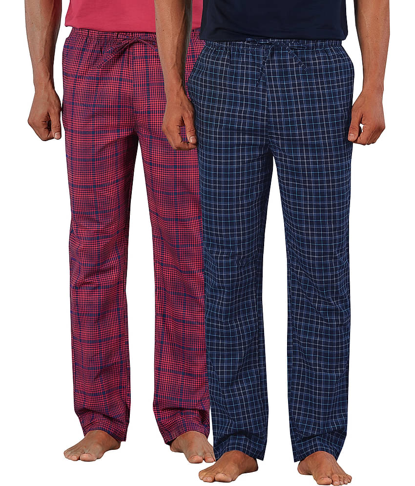XYXX Pack of 2 Pyjama For Men's ( Multi )