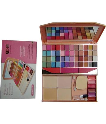 ADS Makeup Kit ( Complete Makeup Kit with Eyeshadow, Blush, Compact, Lipliner and applicator )