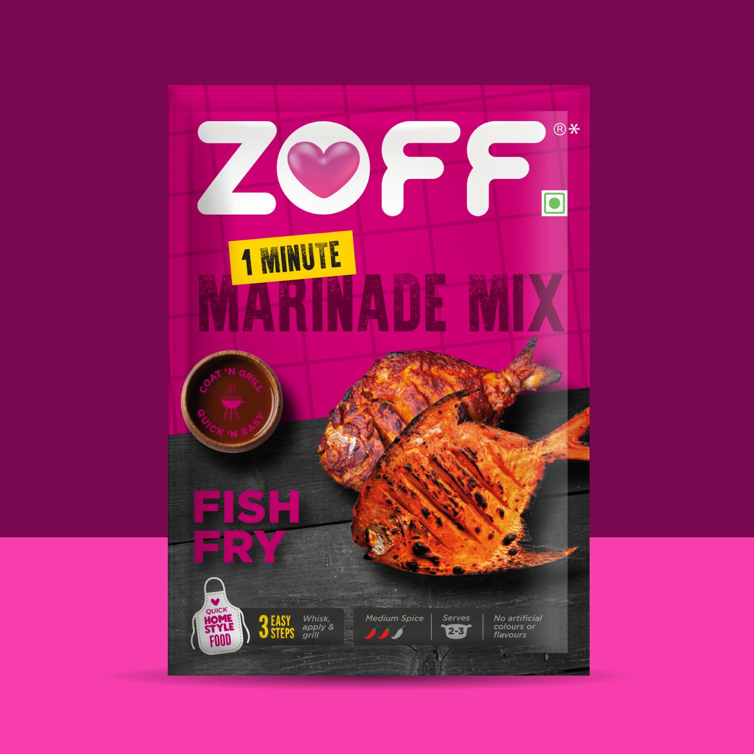 ZOFF 1 Minute Marinade Mix | Fish Fry