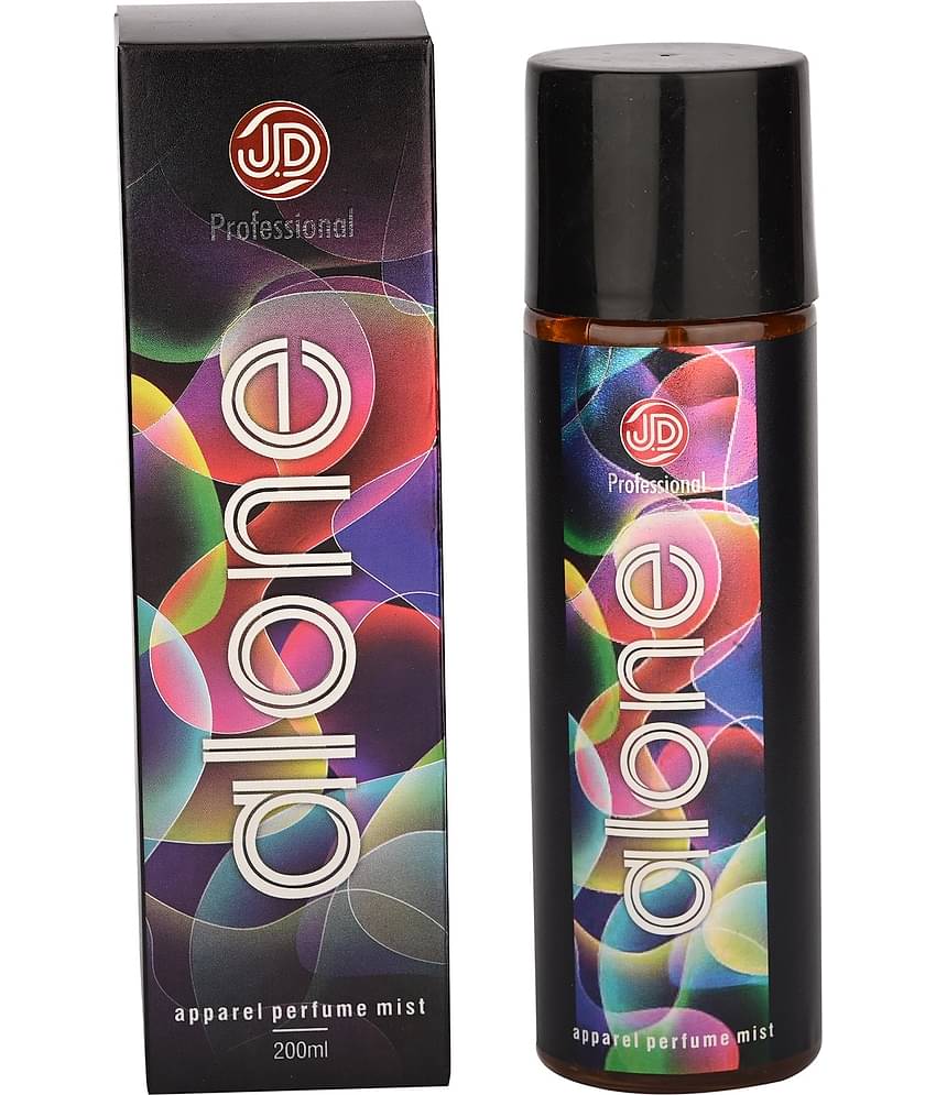 JD INTERNATIONAL ALONE Apparel Perfume For Men & Women Mist Perfume 200 ml (Pack of 1)