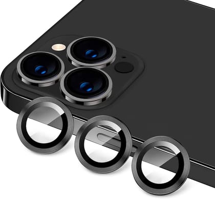 Valente scratch resistant camera lens protector for Apple Iphone 14 Pro/Iphone 14 pro max-Black