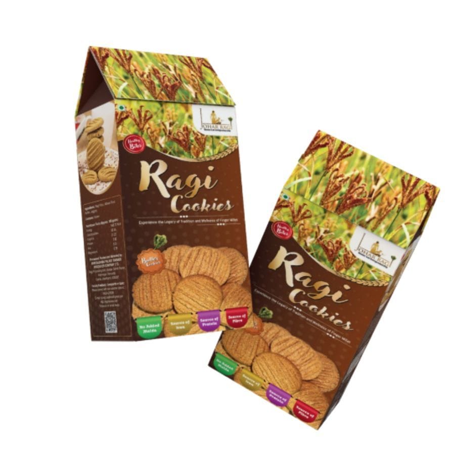 JOHAR RAGI COOKIES - 100 gm
