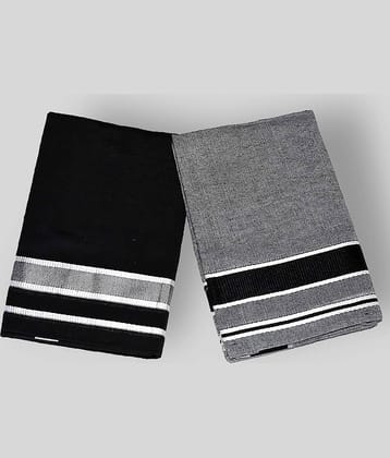 Feather Green Multi Dhoti