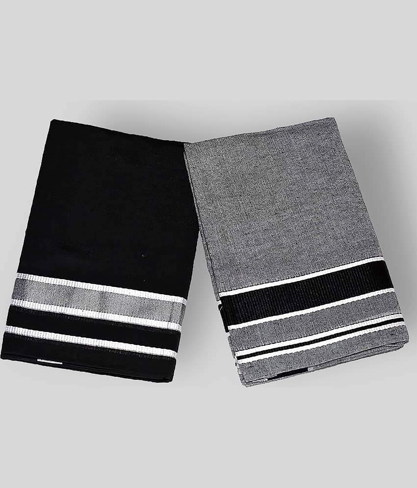 Feather Green Multi Dhoti
