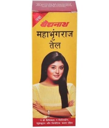 Baidyanath Mahabhringraj Hair Oil for Growth, Nourishment & Anti-Dandruff 200ml (Pack of 2)