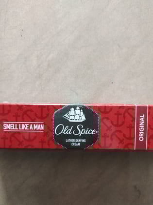 Smell like a man Old spice Lather shaving Cream Original 