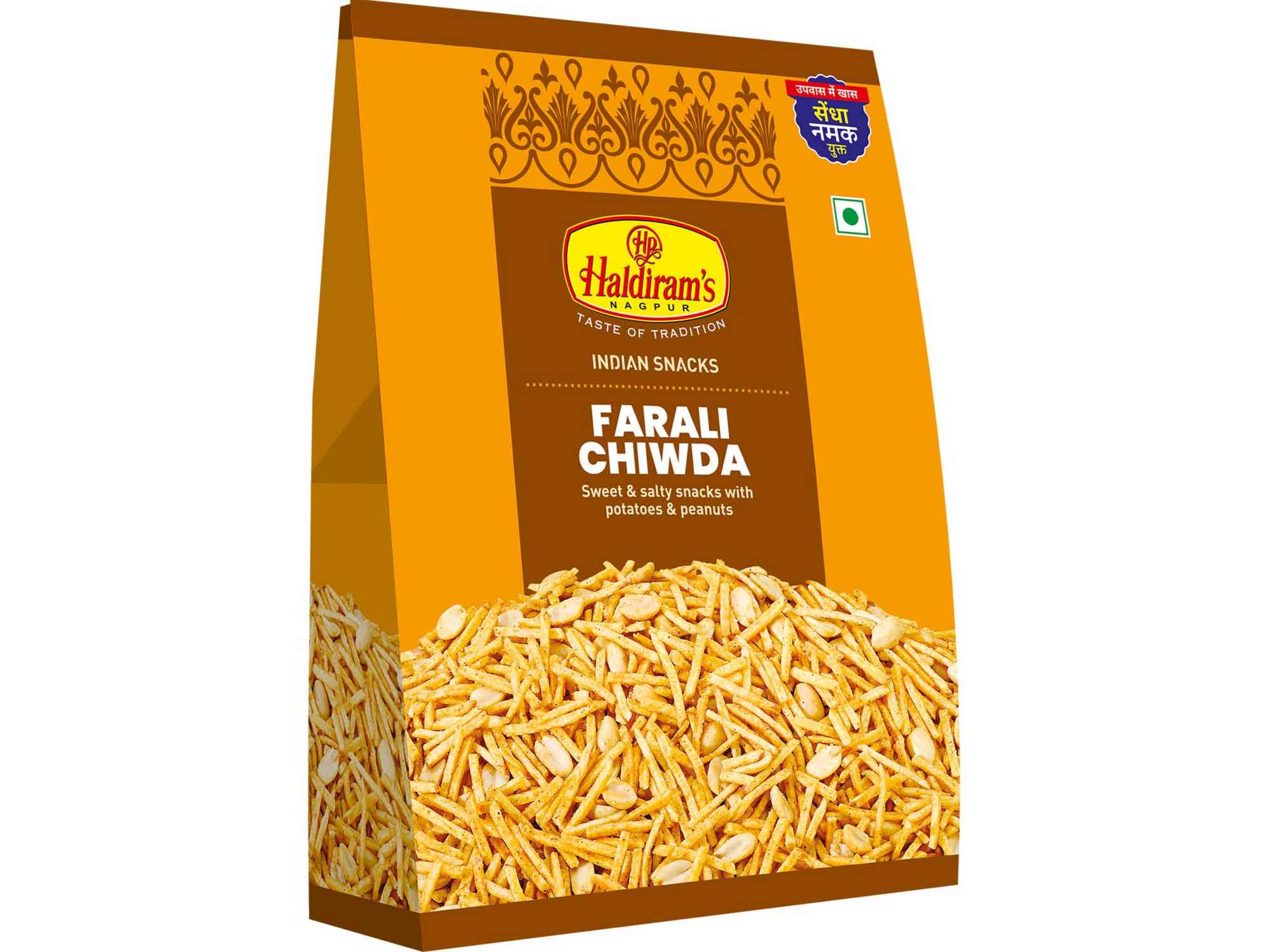 Haldiram's Farali Chiwda Standy Namkeen - 200 gm