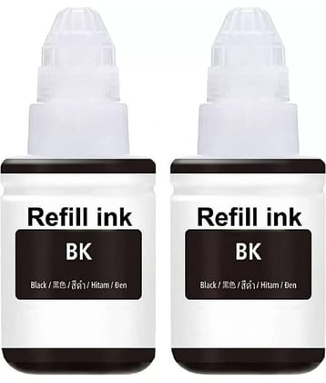 zokio For Gi-790 G2010 Black Pack of 2 Cartridge for Inkjet Printers G1000,G1010,G1100,G2000,G2002,G2010,G2012,G2100,G3000,G3010,G3012,G3100,G4000,G4010