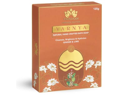 Varanya Ginger & Lime Soap 125 gm Varanya Ginger & Lime Soap 125 gm