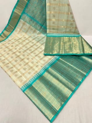 Handwoven Kuppada Pattu Silk Saree