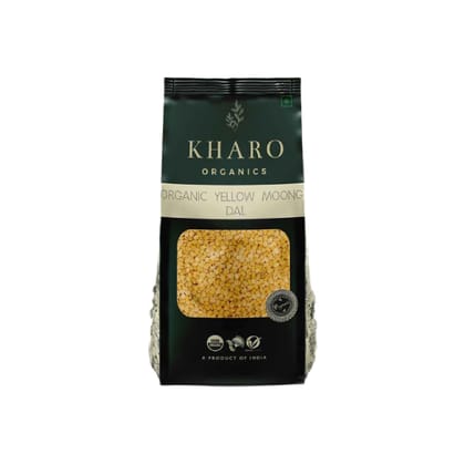 Kharo Organics Yellow Moong Dal 500 Gms