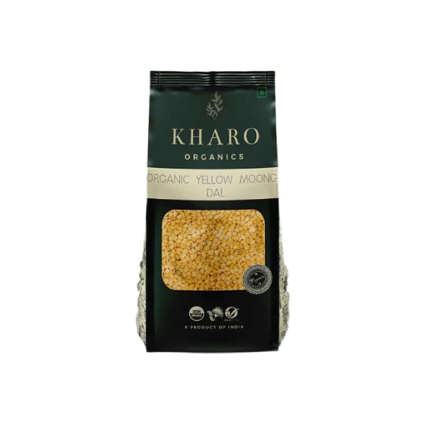Kharo Organics Yellow Moong Dal 500 Gms