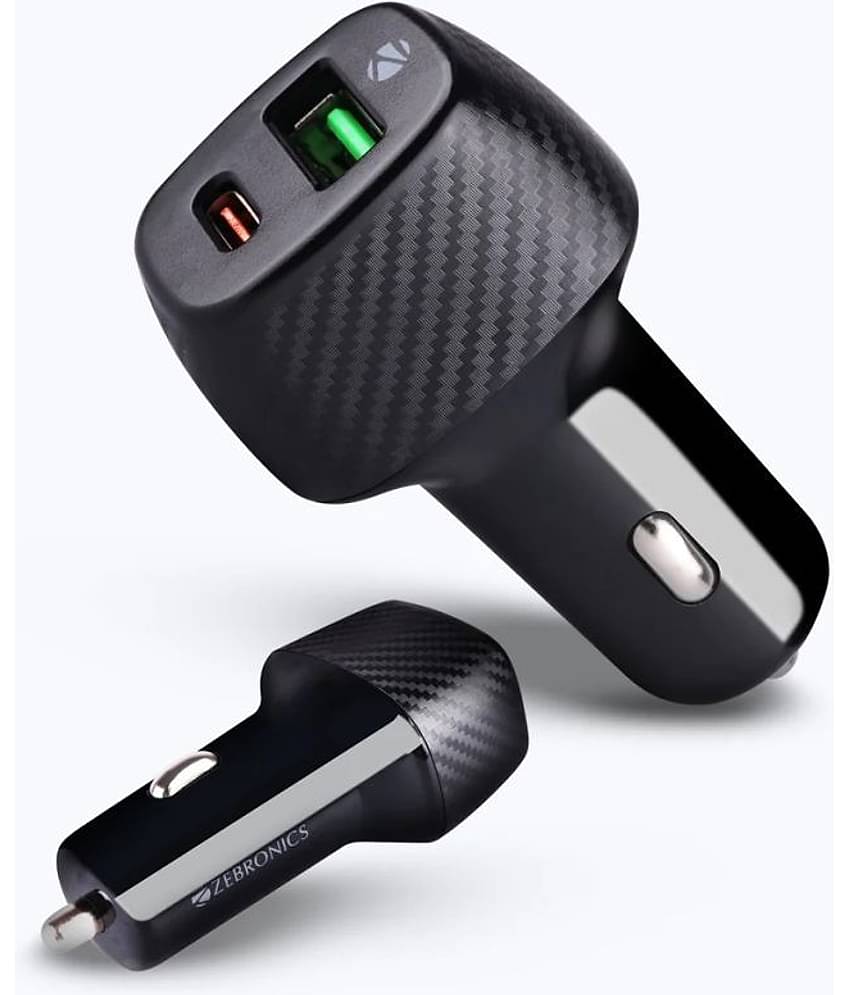 Zebronics No Cable 3A Travel Charger