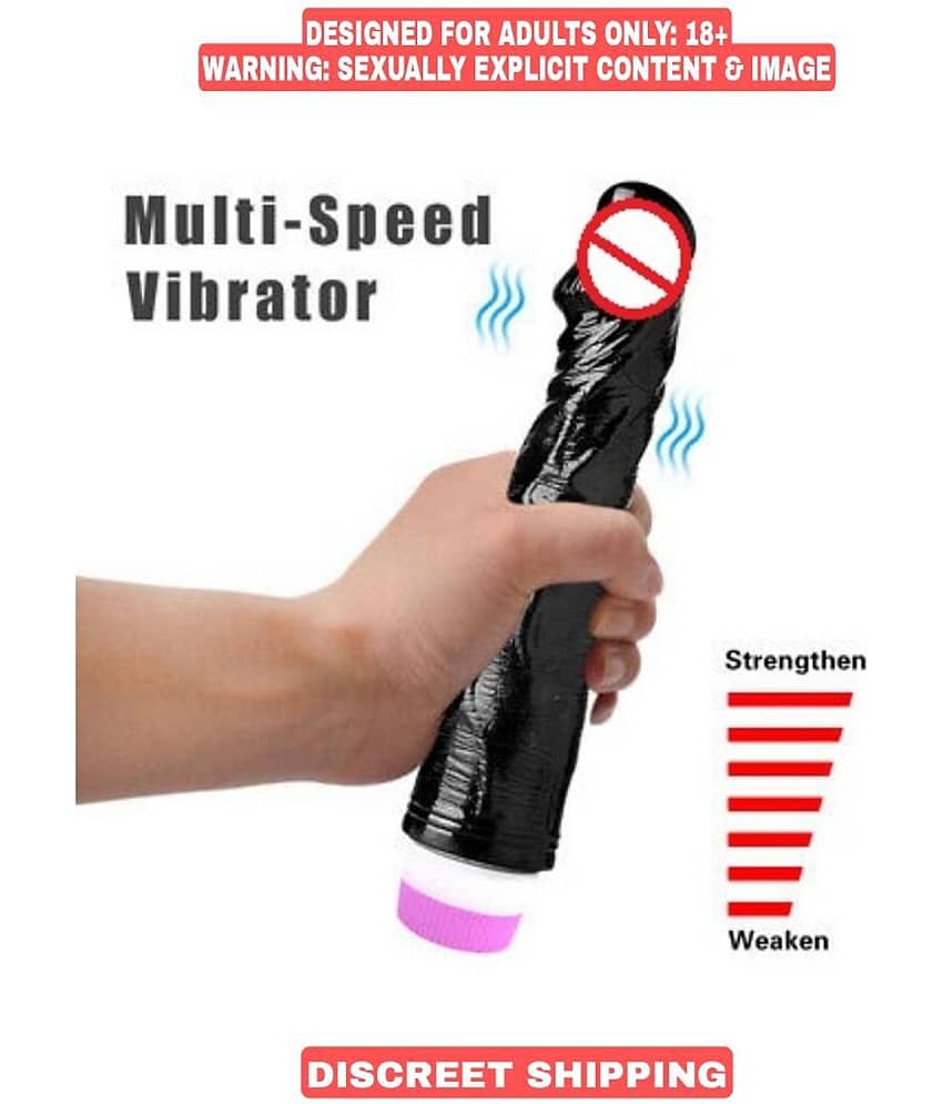 BLACK AFRICAN VIBRATOR DILDO FOR WOMEN MASTURBATION-G-SP*OT-CLITORIS VIBRATOR-PERFECT SEX TOY