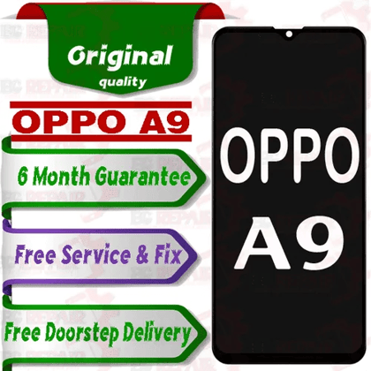 Oppo A9 Combo LCD with Touch Screen for A9  Black