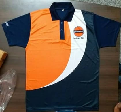 Tejaswini Creation Indian Oil Polo T-Shirt (1 unit) | Graphic Print | Casual Wear