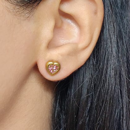 Polly Earrings- Rose