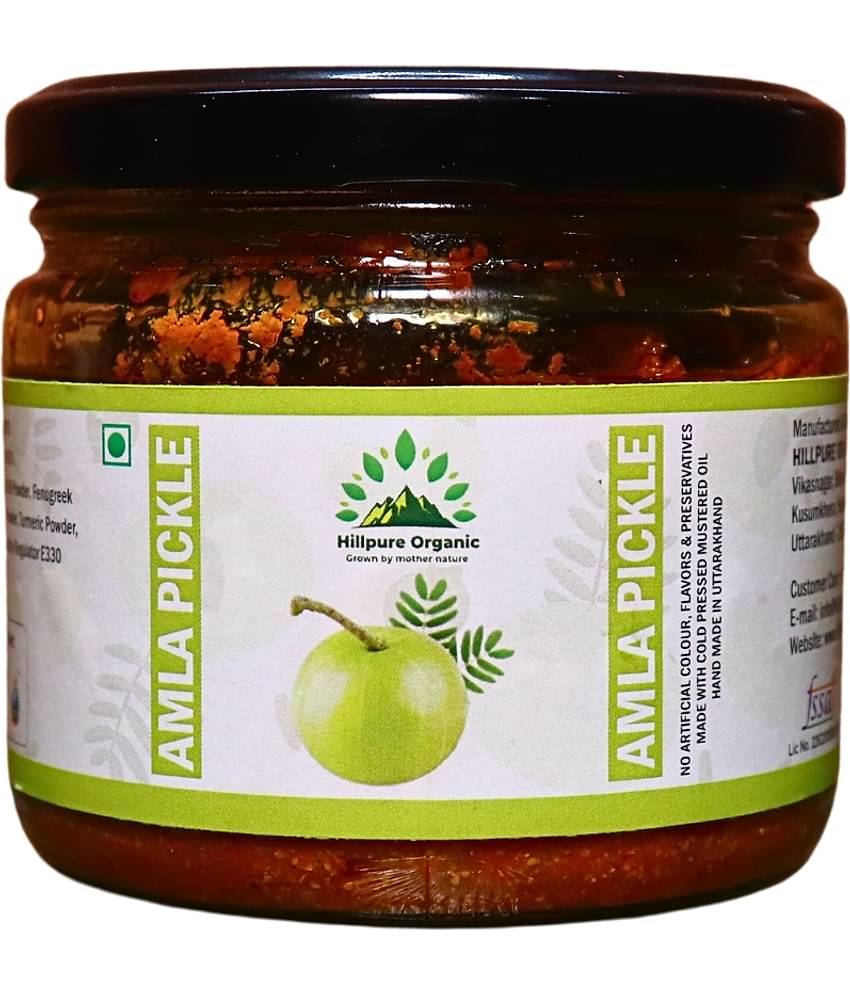 Hillpure Organic Amla Pickle Pickle 300 g