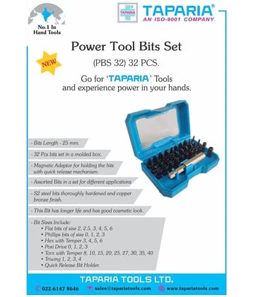 Taparia 32 Pcs Screwdriver Set