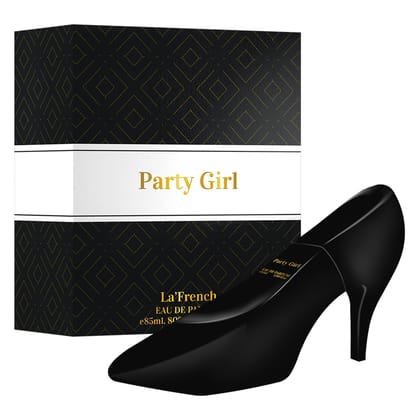 La French Party Girl Perfume for Women,Best Long-Lasting Perfume for Women, Best Gift for Girls, Notes of Almond, Vanilla, Rose, and Orange Blossom (85ML) La French Party Girl Perfume for Women,Best Long-Lasting Perfume for Women, Best Gift for Girls, No