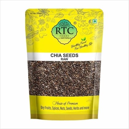 RTC Foods Chia Seeds 250g | Weight-Management Superfood | High In Calcium Protein And Dietary Fiber Or All Natural And Pure Or Cooling Summer Time Ingredient Or Antioxidant Rich Edible Seeds