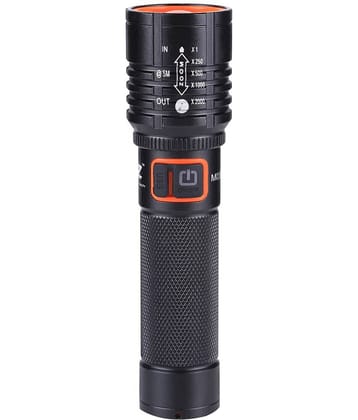 MZ - 3W Rechargeable Flashlight Torch ( Pack of 1 )