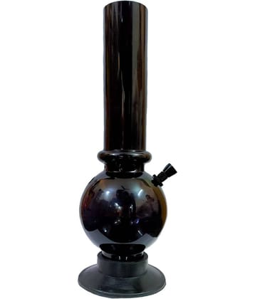 PUFF SMART Acrylic Bong 12 Inch (Waterpipe) Color - Black