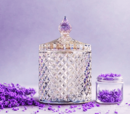 Wild Lavender Mist Crystal Jar Candle 250 ML