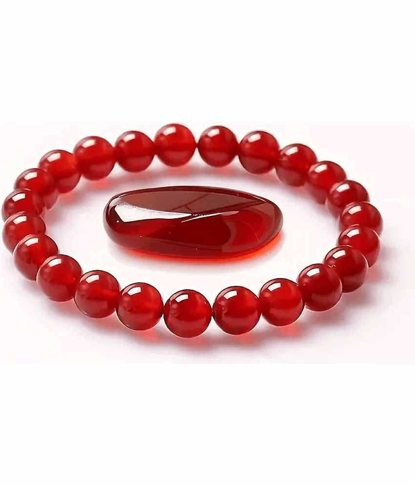 AdvaitEtp Red Bracelet ( Pack of 1 )