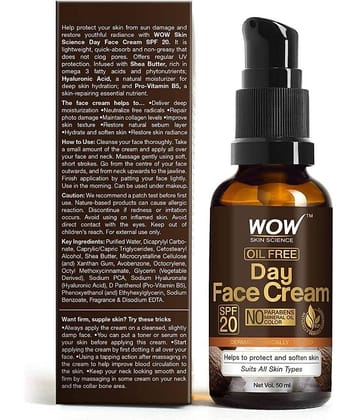 WOW Skin Science Day Face Cream - 50mL